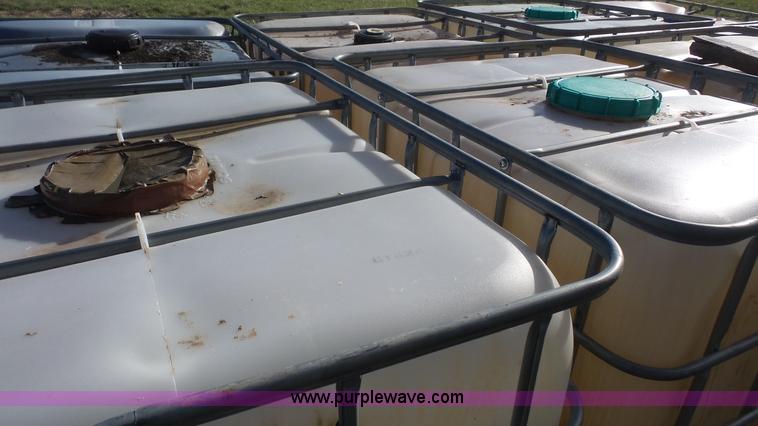 image for item BN9634 (10) 250 gallon plastic totes