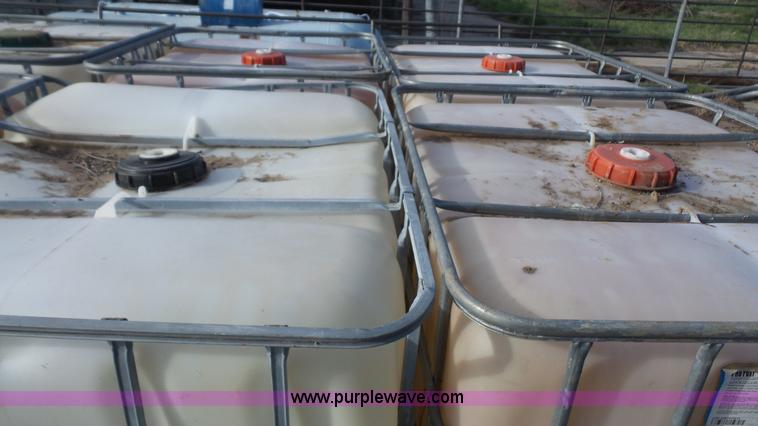 image for item BN9635 (10) 250 gallon plastic totes