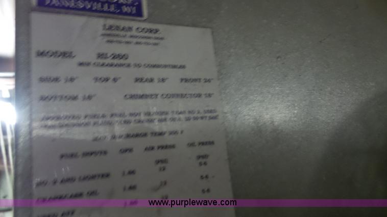 image for item BN9702 Lanair waste oil heater