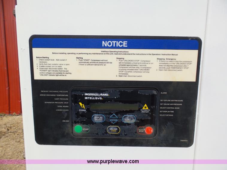 image for item G3745 Ingersoll Rand SSR-EPE50 rotary screw air compressor