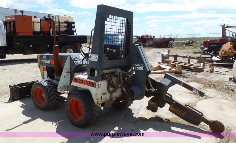 image for item G3754 1989 Bobcat 3023 trencher