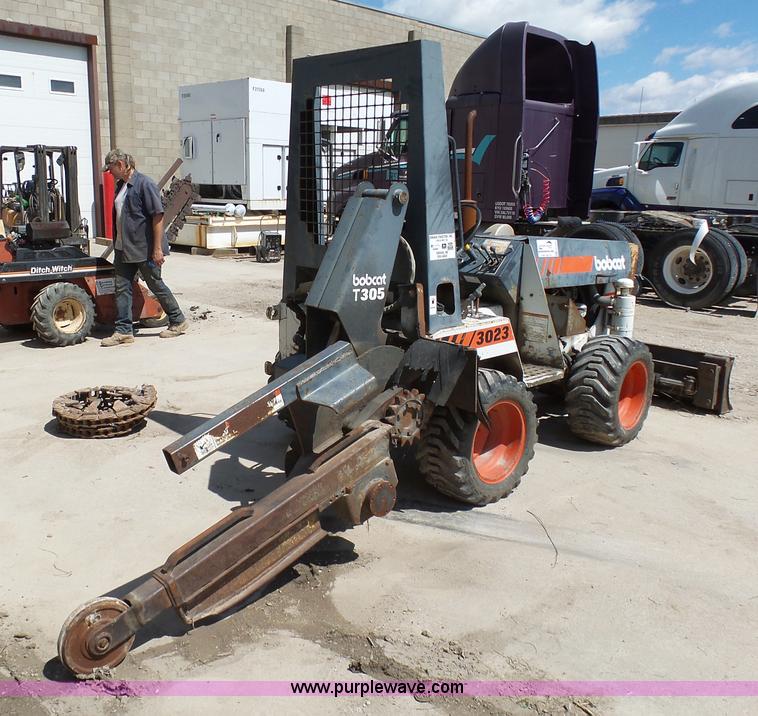 image for item G3754 1989 Bobcat 3023 trencher