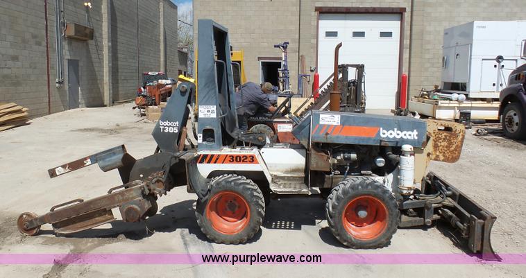 image for item G3754 1989 Bobcat 3023 trencher