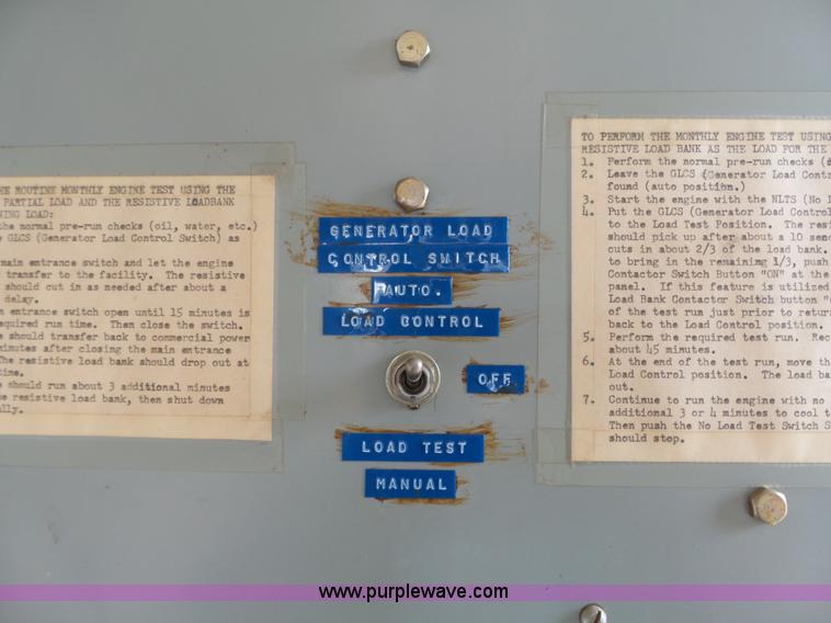 image for item J4982 Hollingsworth generator