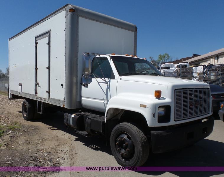 image for item J4995 1991 GMC TopKick box truck