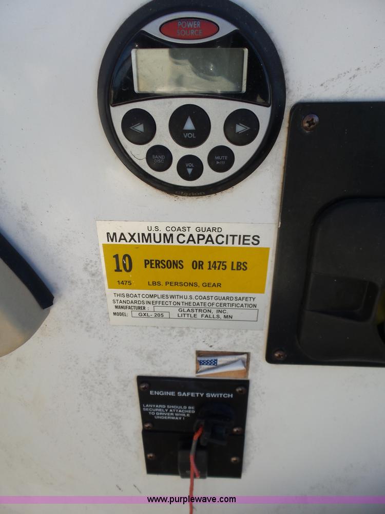image for item J7574 2007 Glastron GXL-205 boat