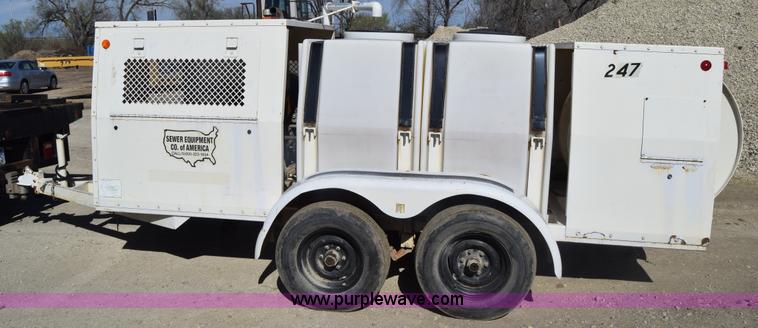 image for item K4283 1996 Sewer Equipment of America sewer jetter
