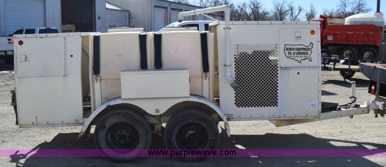 image for item K4283 1996 Sewer Equipment of America sewer jetter