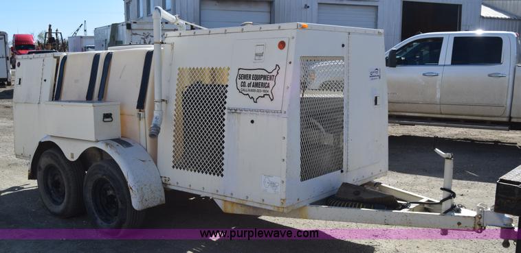 image for item K4283 1996 Sewer Equipment of America sewer jetter