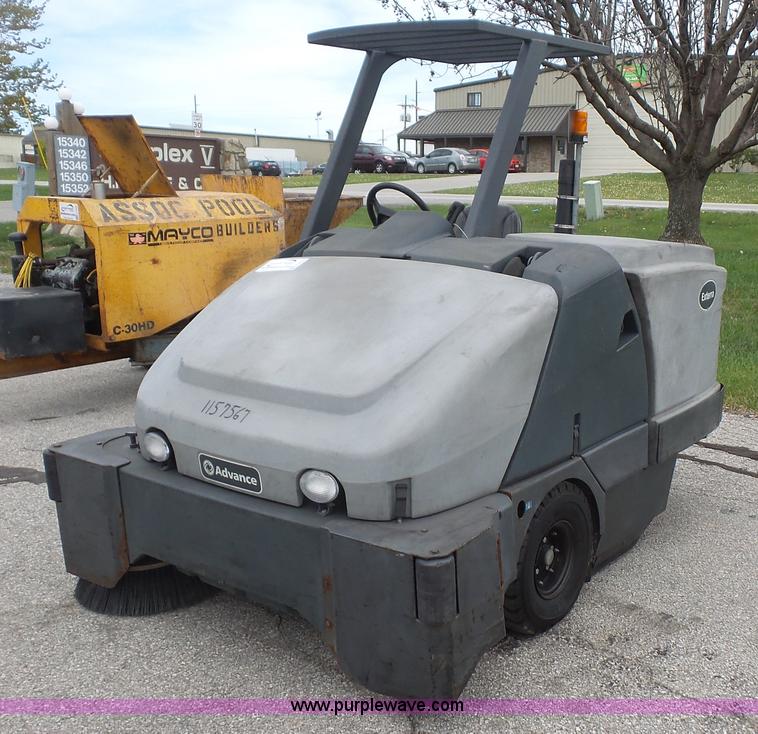 image for item K4500 2010 Advance Exterra 6330 floor sweeper