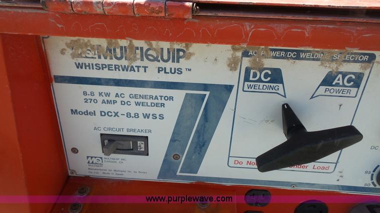image for item K5146 Multi Quip Whisperwatt Plus welder/generator