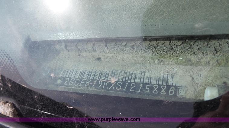 image for item K5195 1995 Chevrolet 1500 Ext. Cab pickup truck