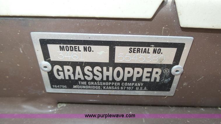 image for item K8269 Grasshopper 725 ZTR lawn mower