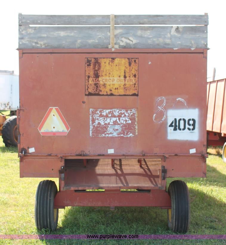 image for item K8976 Peerless all crop/peanut drying wagon