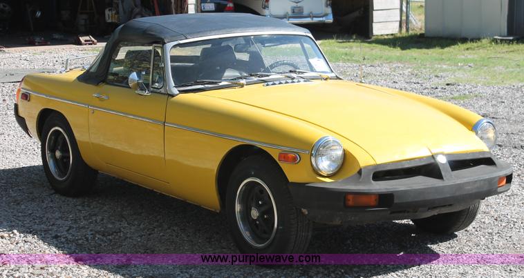 image for item K8978 1980 MG MGB convertible
