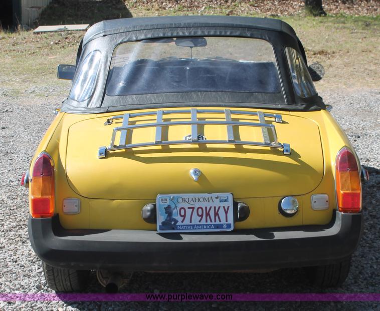 image for item K8978 1980 MG MGB convertible