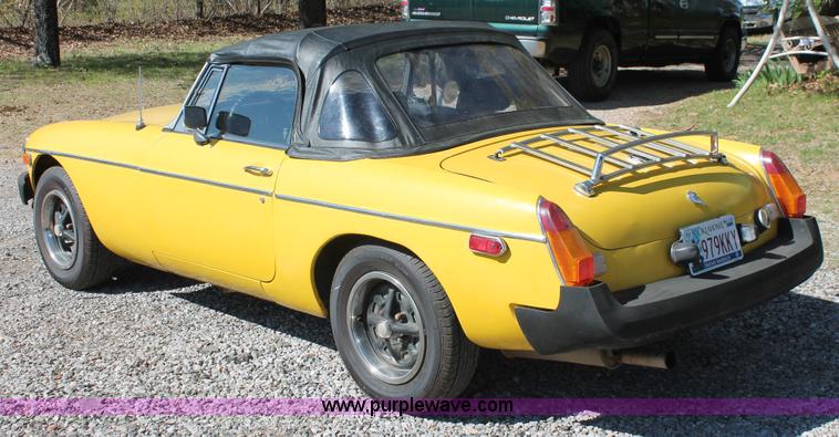 image for item K8978 1980 MG MGB convertible