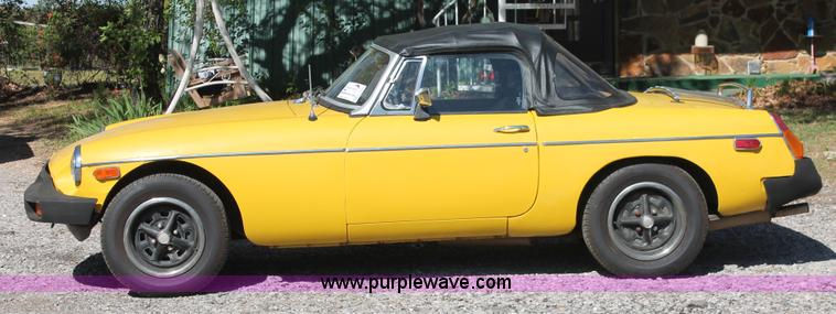 image for item K8978 1980 MG MGB convertible