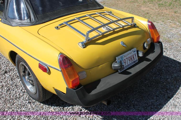 image for item K8978 1980 MG MGB convertible