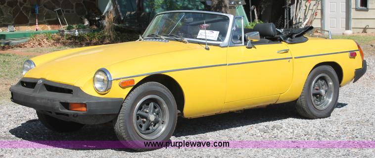 image for item K8978 1980 MG MGB convertible