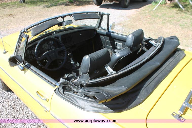 image for item K8978 1980 MG MGB convertible