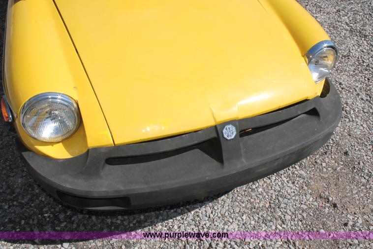 image for item K8978 1980 MG MGB convertible