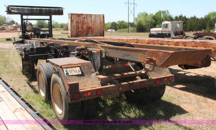 image for item K8980 2007 Benlee TASM265 container trailer