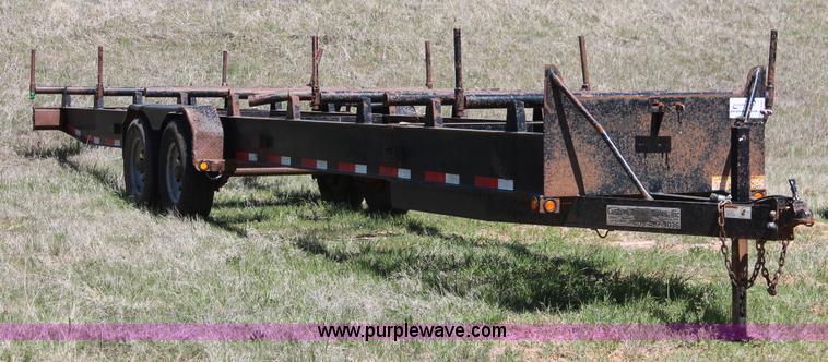 image for item K8981 2013 Top Hat pipe trailer