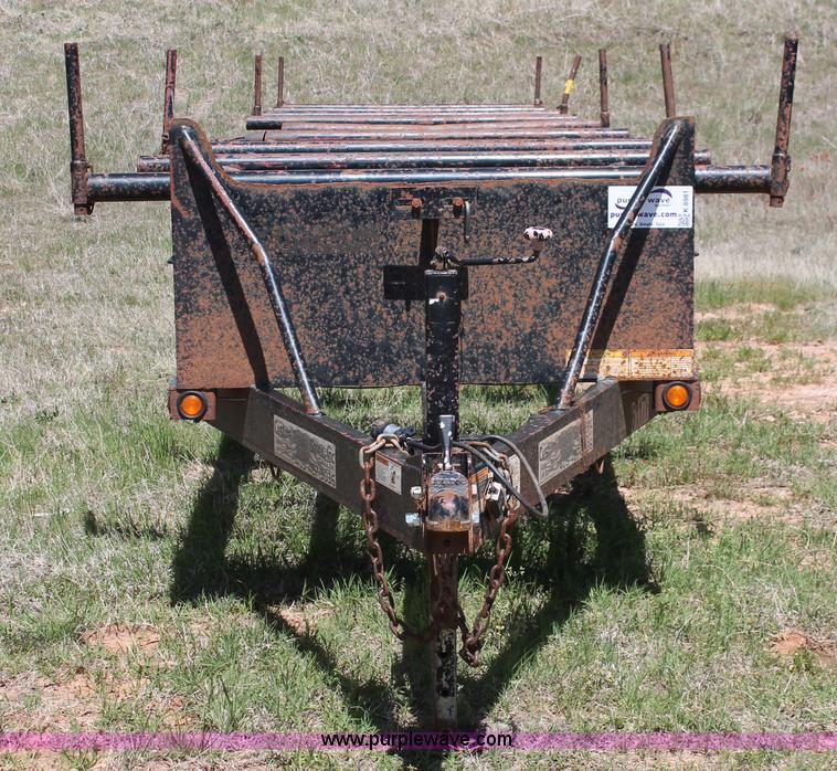 image for item K8981 2013 Top Hat pipe trailer