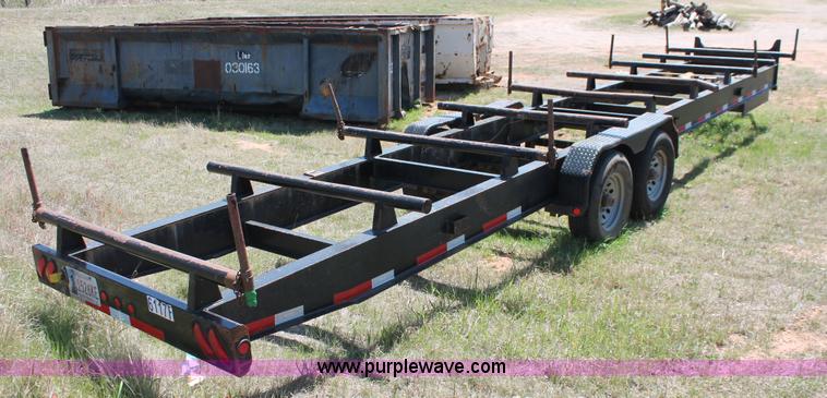 image for item K8981 2013 Top Hat pipe trailer
