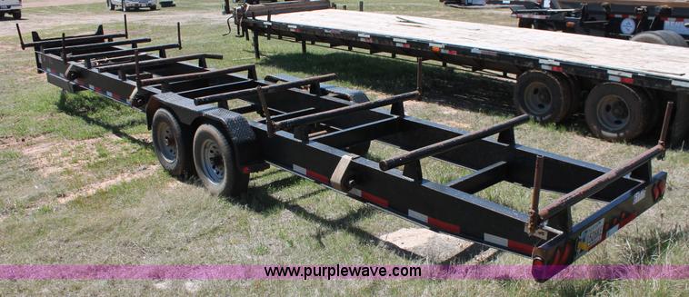 image for item K8981 2013 Top Hat pipe trailer