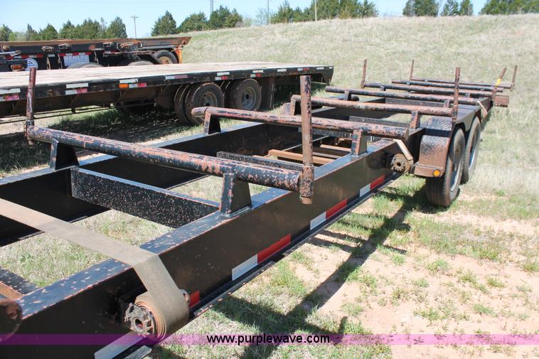 image for item K8981 2013 Top Hat pipe trailer