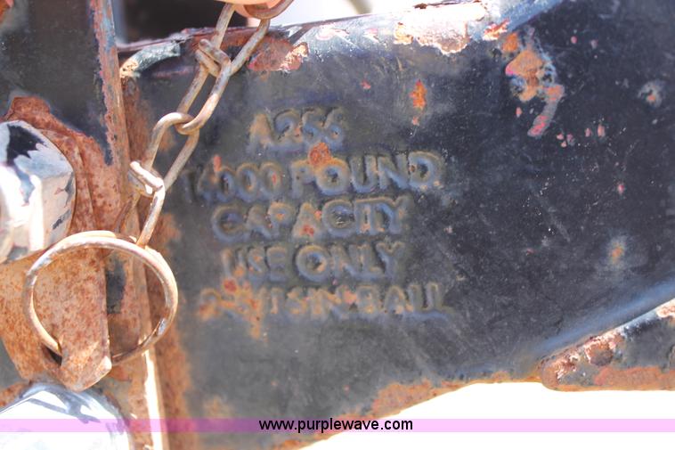 image for item K8981 2013 Top Hat pipe trailer