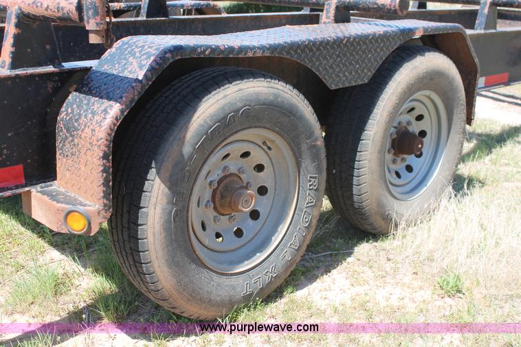 image for item K8981 2013 Top Hat pipe trailer