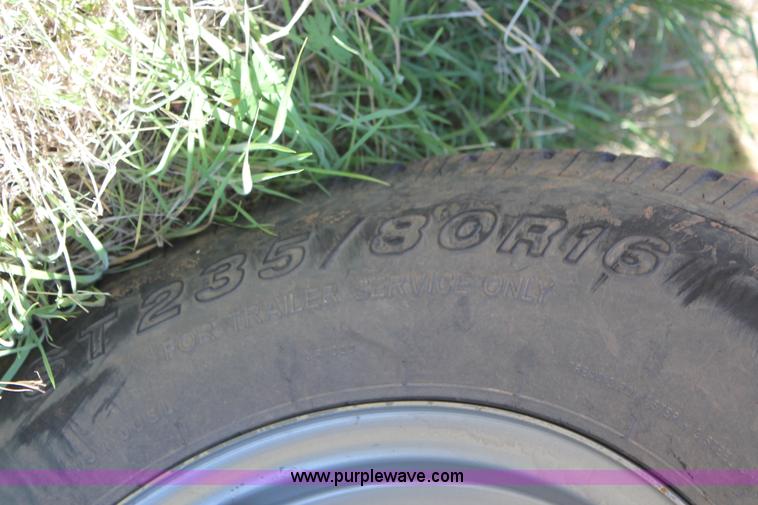 image for item K8981 2013 Top Hat pipe trailer