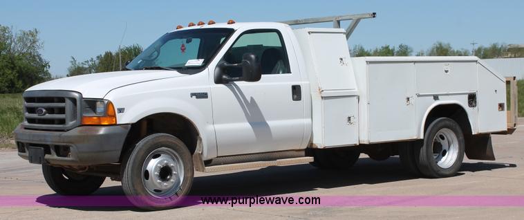 image for item K8983 1999 Ford F550 Super Duty XL service truck