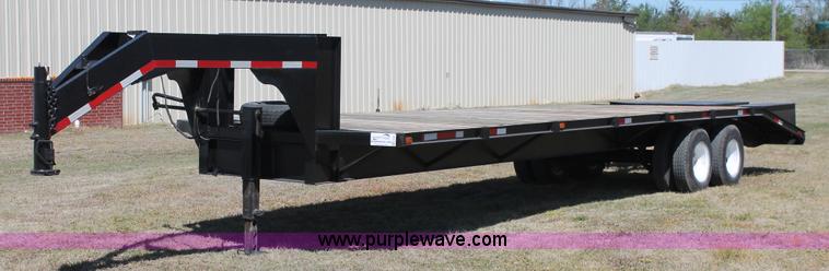 image for item K8984 2015 shop built equipment trailer