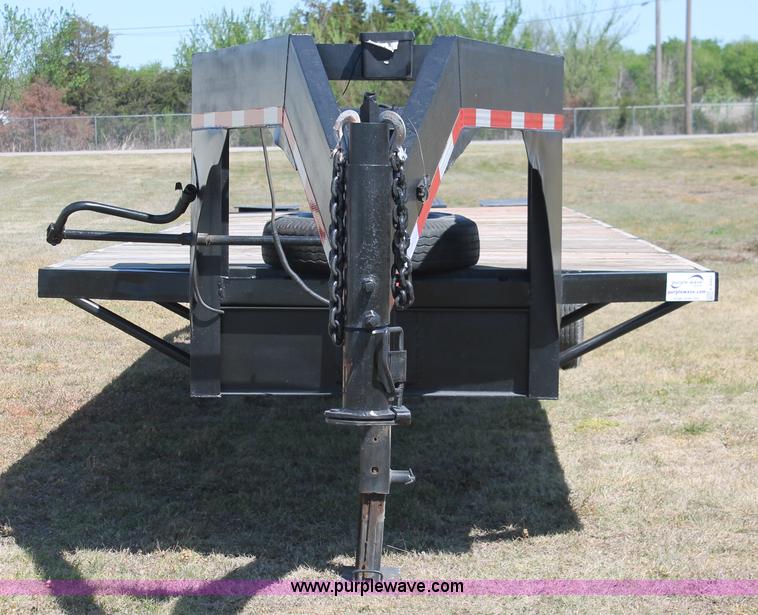 image for item K8984 2015 shop built equipment trailer