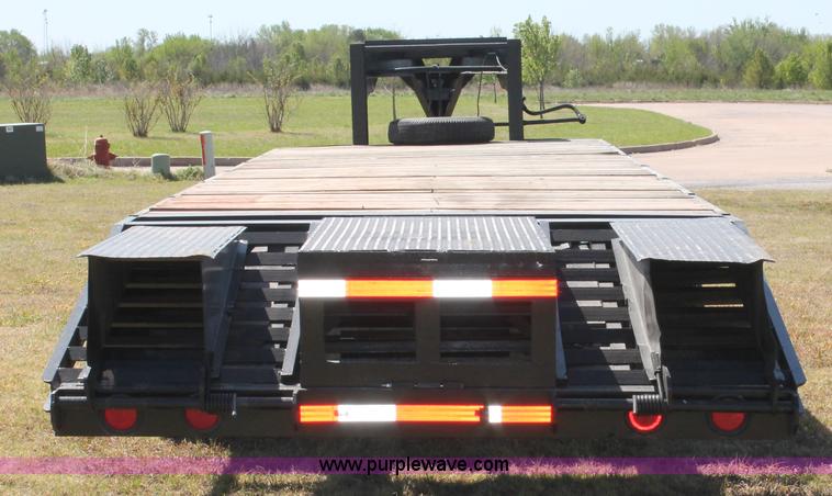 image for item K8984 2015 shop built equipment trailer