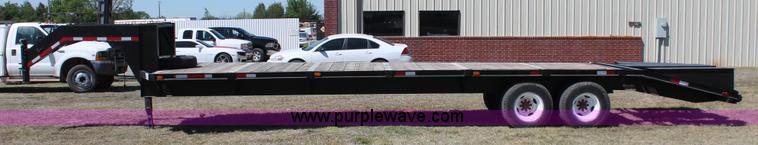 image for item K8984 2015 shop built equipment trailer