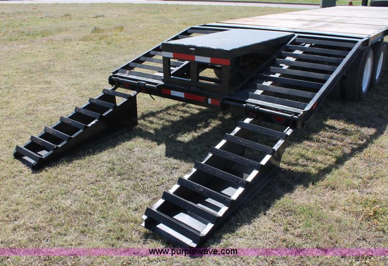 image for item K8984 2015 shop built equipment trailer