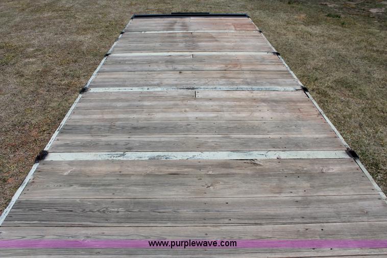 image for item K8984 2015 shop built equipment trailer