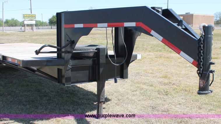 image for item K8984 2015 shop built equipment trailer
