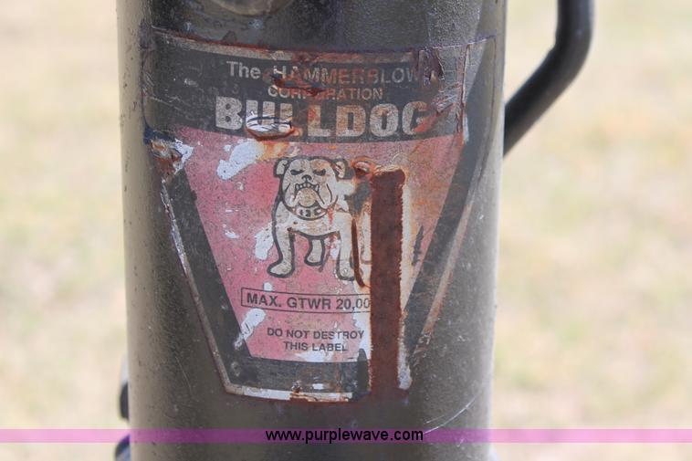 image for item K8984 2015 shop built equipment trailer