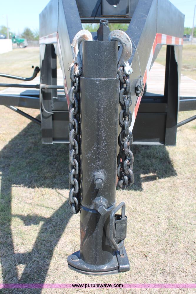 image for item K8984 2015 shop built equipment trailer