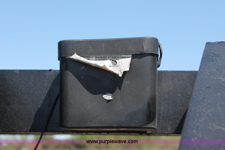 image for item K8984 2015 shop built equipment trailer