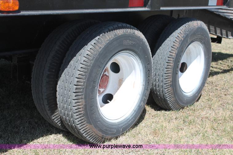 image for item K8984 2015 shop built equipment trailer