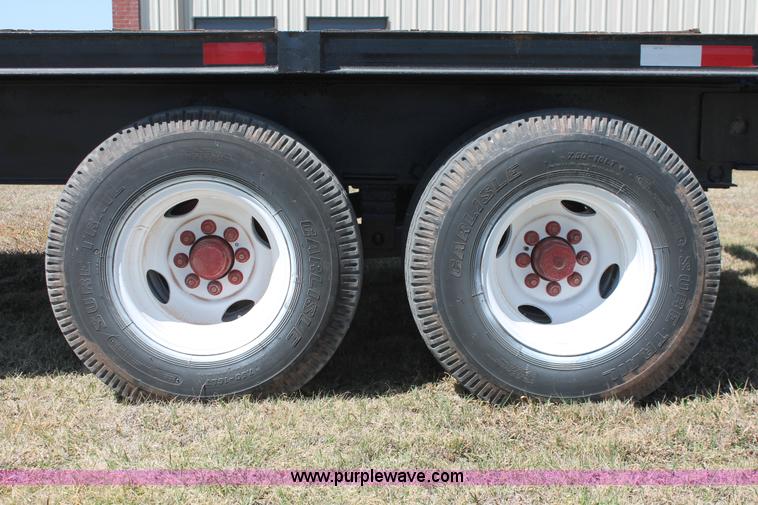 image for item K8984 2015 shop built equipment trailer