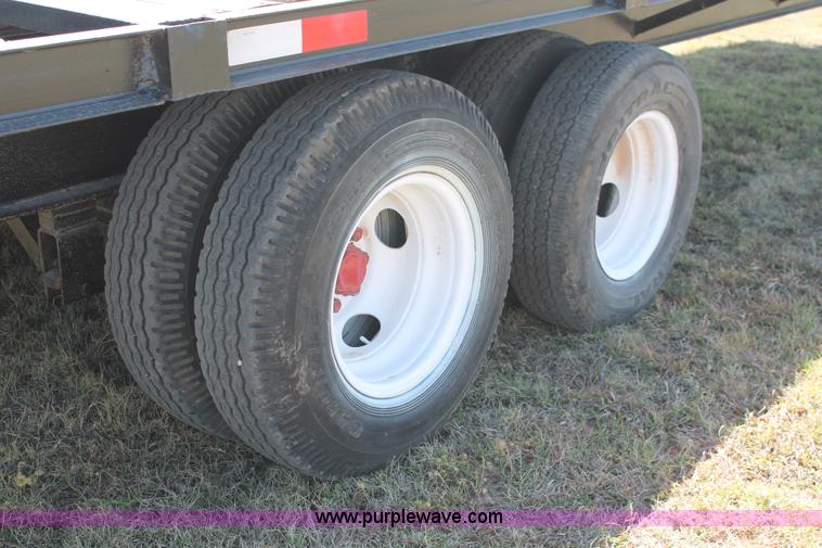image for item K8984 2015 shop built equipment trailer