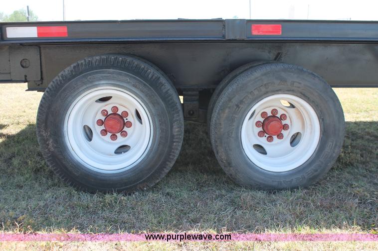 image for item K8984 2015 shop built equipment trailer
